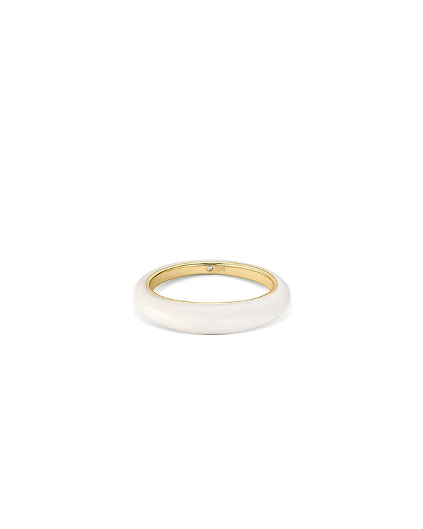 Lou Enamel Stacking Ring
