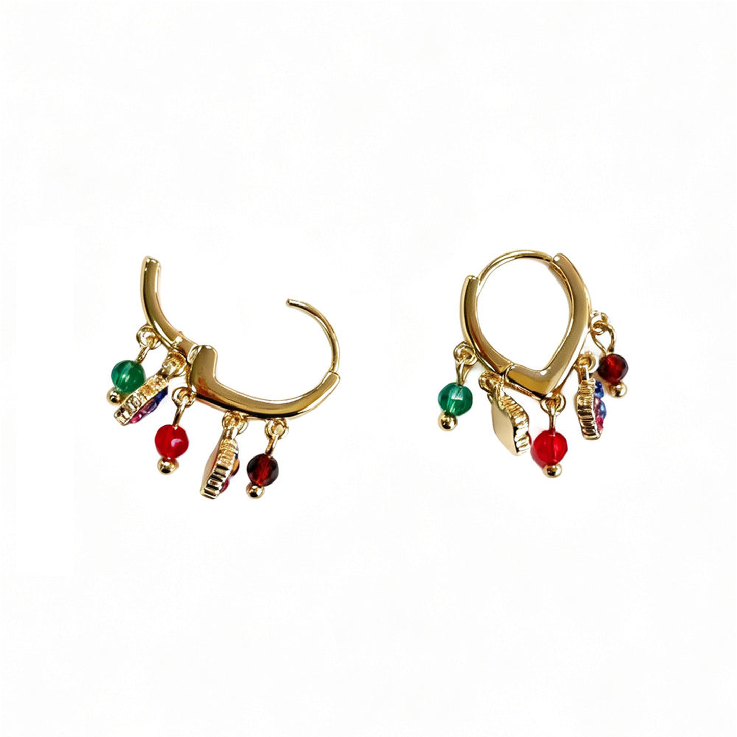 Colorful Tassel Drop Earrings — Bohemian Statement Dangle