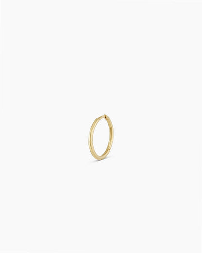 Gold Classic Huggie Earring