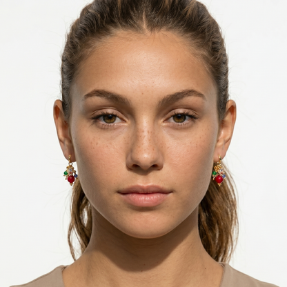 Colorful Tassel Drop Earrings — Bohemian Statement Dangle