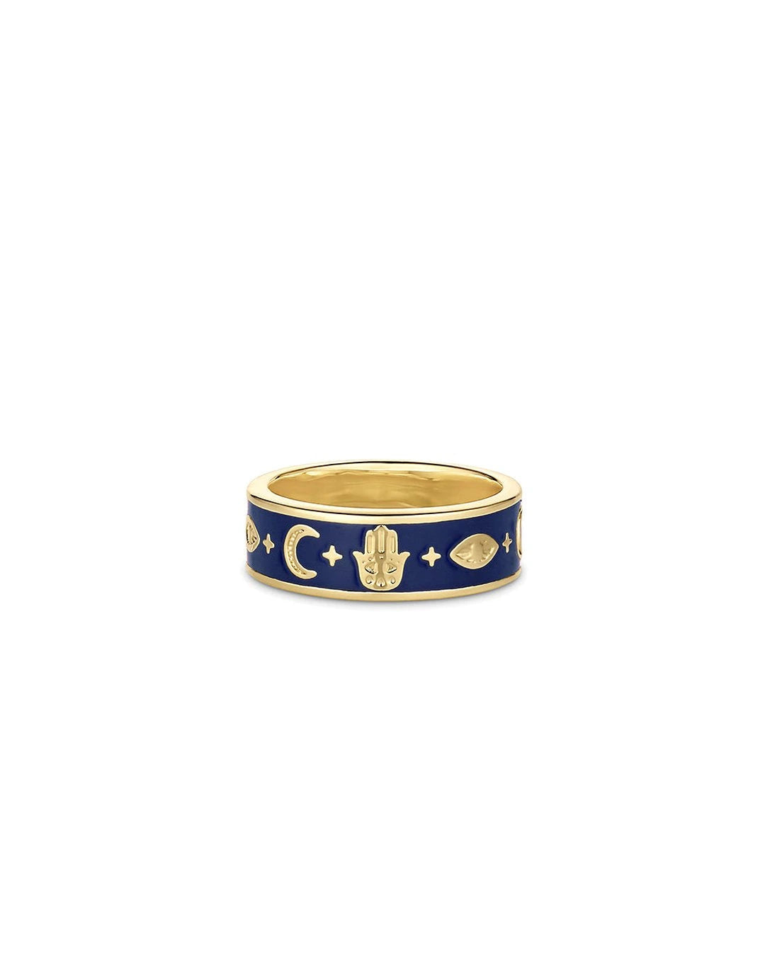 Good Vibrations Script Ring
