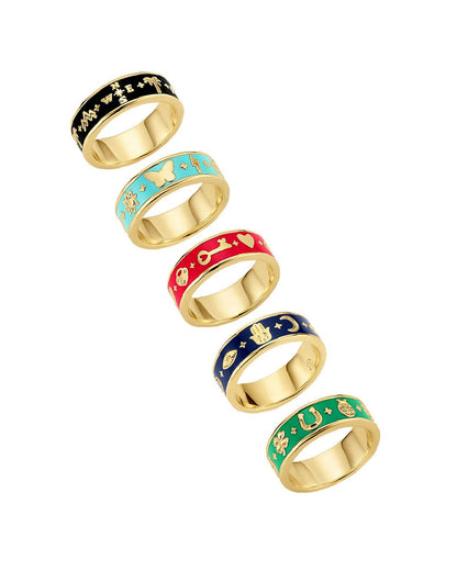 Lightning Bolt Statement Ring