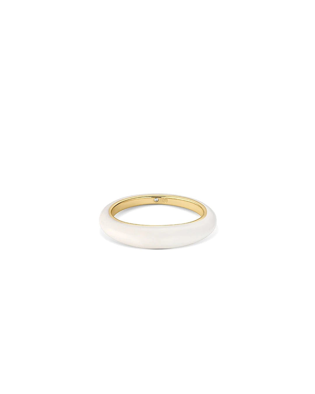 Lou Enamel Stacking Ring