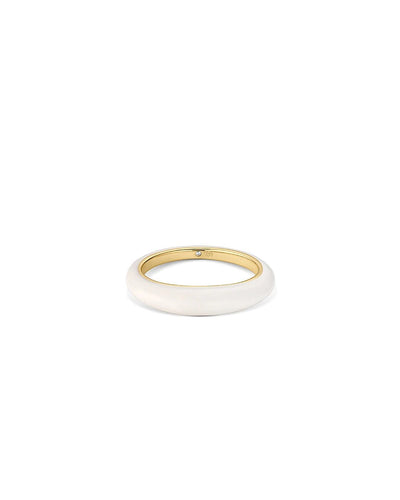 Lou Enamel Stacking Ring