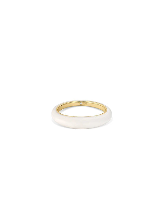 Lou Enamel Stacking Ring