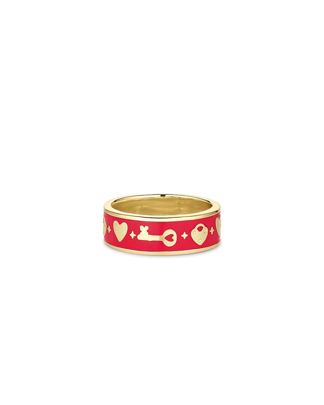 Love U Script Ring