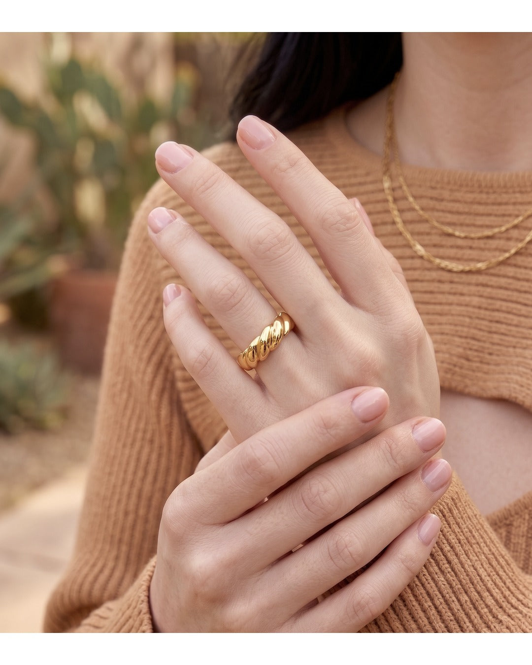 Crew Sculpted Helium Ring