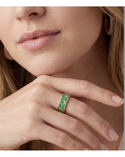 Feeling Lucky Engraved Ring
