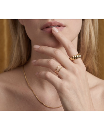 Crew Sculpted Helium Ring