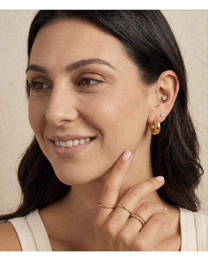 Lou Classic Huggie Earrings